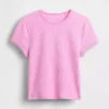 Baby-T-Shirt im Waffelpiqué-Look
