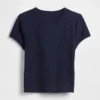 Baby-T-Shirt im Waffelpiqué-Look