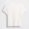 Baby-T-Shirt im Waffelpiqué-Look