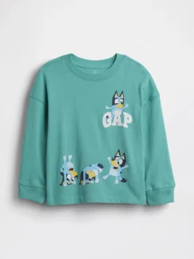 Baby- und Kleinkind-T-Shirt mit Bluey-Motiv