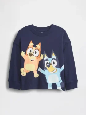 Baby- und Kleinkind-T-Shirt mit Bluey-Motiv