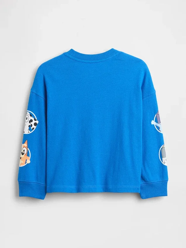 Baby- und Kleinkind-T-Shirt mit Bluey-Motiv
