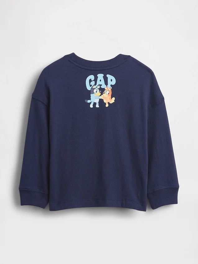 Baby- und Kleinkind-T-Shirt mit Bluey-Motiv