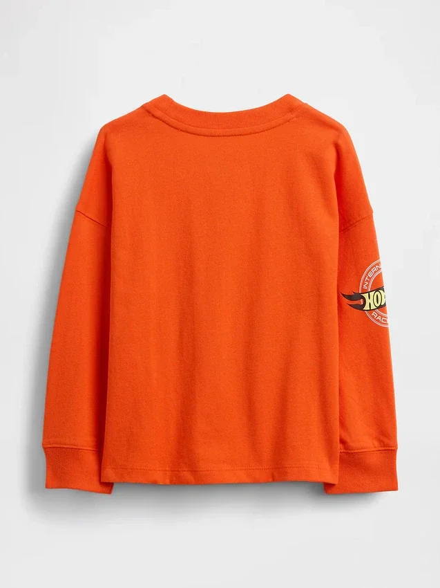 Baby- und Kleinkind-T-Shirt mit „Hot Wheels“-Motiven