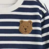 Baby Vintagesoft Bärenstreifen-Sweatshirt-Set