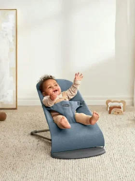BabyBjörn Woven Melange Babywippe Bliss