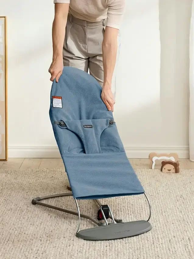 BabyBjörn Woven Melange Babywippe Bliss