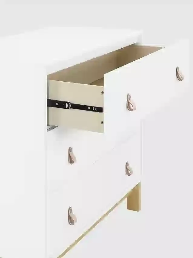 babyGap Legacy Kommode mit 3 Schubladen, Ledergriffen und ineinandergreifenden Schubladen
