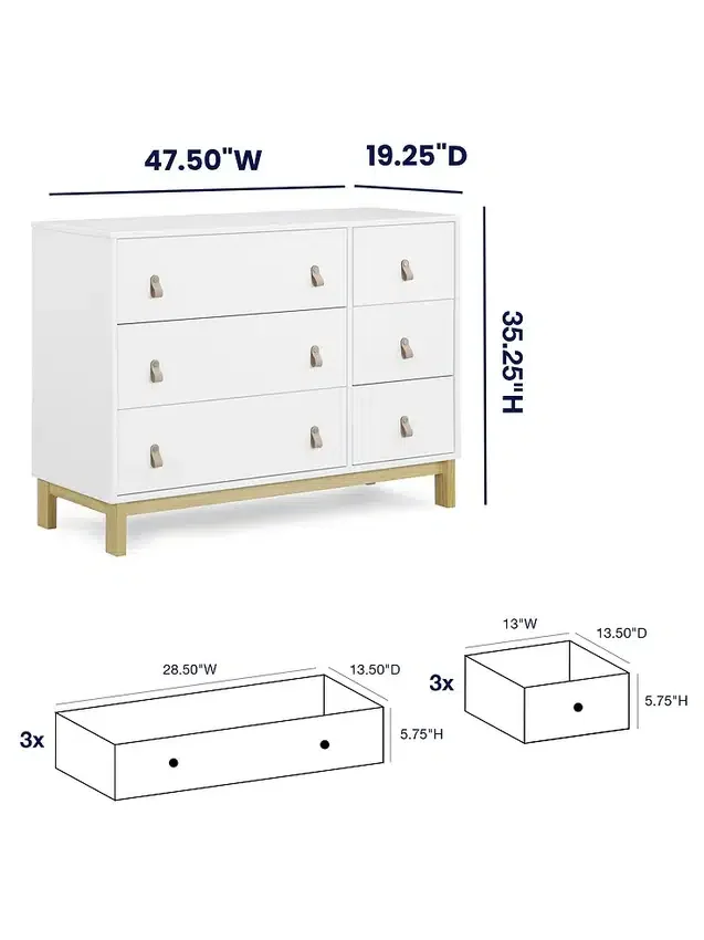 babyGap Legacy Kommode mit 6 Schubladen