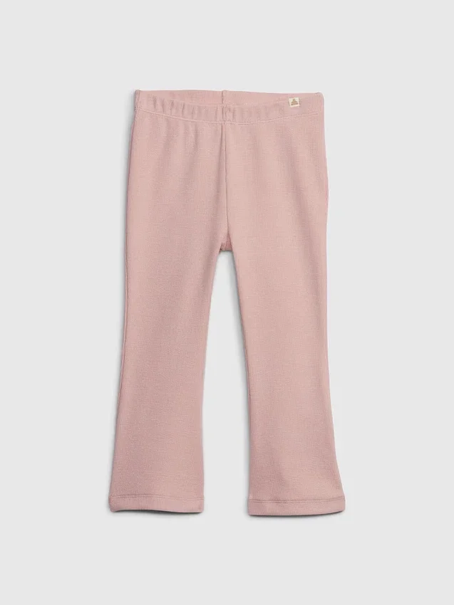 babyGap Mix-and-Match-Leggings mit ausgestelltem Bein und Rippbündchen