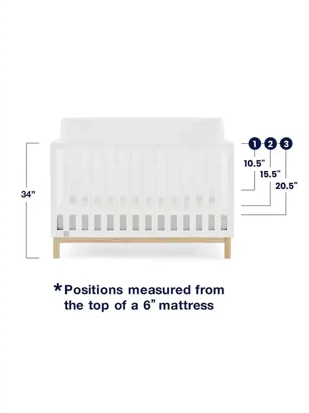 babyGap Oxford Umbaubares Kinderbett