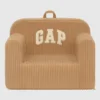 babyGap-Schaumstoffsessel aus geripptem Velours mit Logo