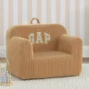 babyGap-Schaumstoffsessel aus geripptem Velours mit Logo