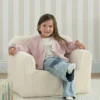 babyGap-Schaumstoffsessel aus geripptem Velours mit Logo