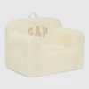 babyGap-Schaumstoffsessel aus geripptem Velours mit Logo