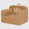 babyGap-Schaumstoffsessel aus geripptem Velours mit Logo
