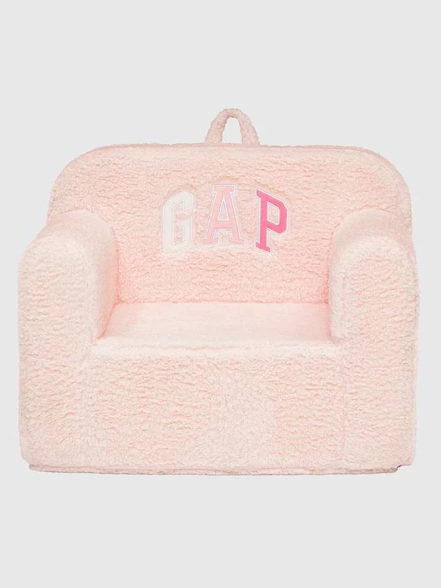 babyGap Sherpa-Schaumstoffsessel mit Logo