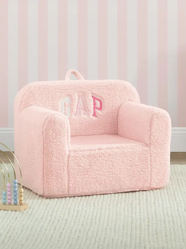 babyGap Sherpa-Schaumstoffsessel mit Logo