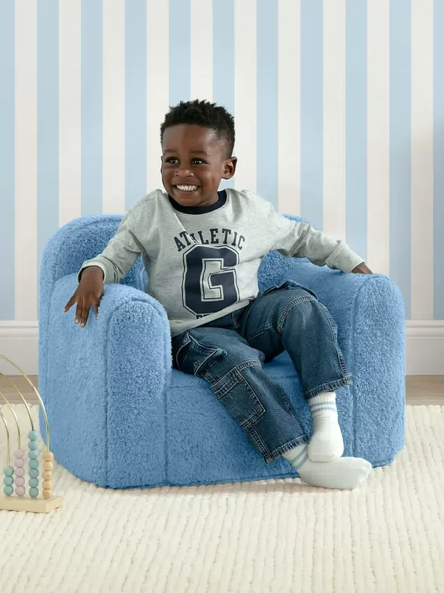 babyGap Sherpa-Schaumstoffsessel mit Logo