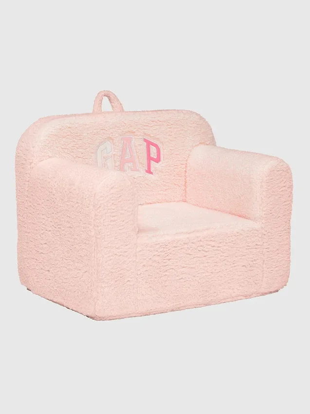 babyGap Sherpa-Schaumstoffsessel mit Logo