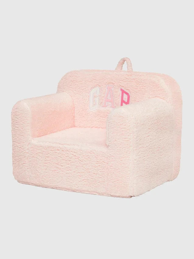 babyGap Sherpa-Schaumstoffsessel mit Logo