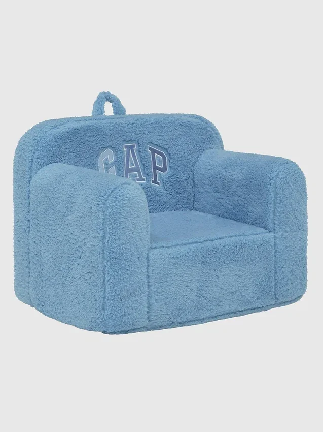 babyGap Sherpa-Schaumstoffsessel mit Logo