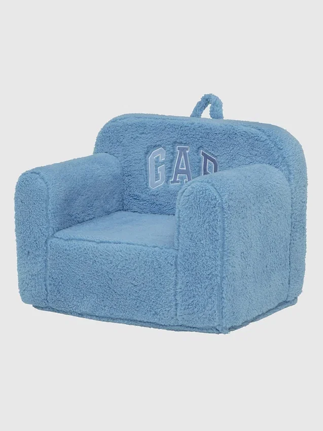 babyGap Sherpa-Schaumstoffsessel mit Logo