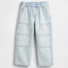 Baggy-Carpenter-Jeans zum Hineinschlüpfen für Baby & Kleinkind