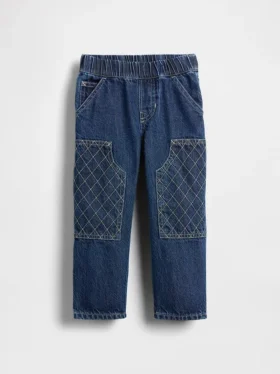 Baggy-Carpenter-Jeans zum Hineinschlüpfen für Baby & Kleinkind