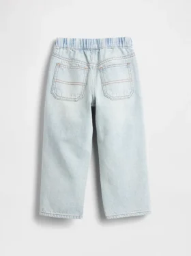 Baggy-Carpenter-Jeans zum Hineinschlüpfen für Baby & Kleinkind