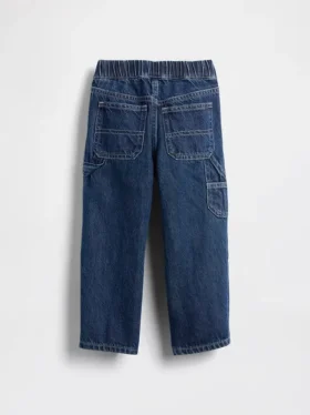 Baggy-Carpenter-Jeans zum Hineinschlüpfen für Baby & Kleinkind