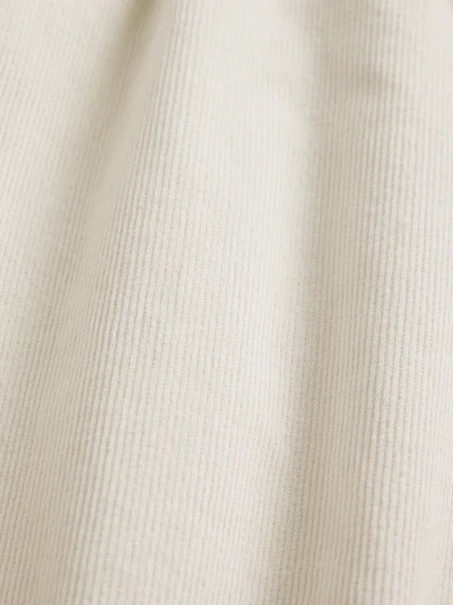 Baggy-Hose aus Cord mit mittlerer Leibhöhe