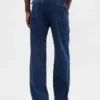 Baggy-Jeans aus Canvas