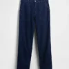 Baggy-Jeans aus Canvas