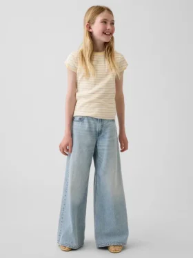 Baggy-Jeans für Kinder mit niedriger Leibhöhe