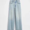 Baggy-Jeans für Kinder mit niedriger Leibhöhe