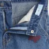 Baggy-Jeans für Kinder mit niedriger Leibhöhe und Stickerei