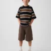 Baggy-Jeans-Shorts für Kinder