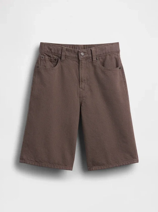Baggy-Jeans-Shorts für Kinder