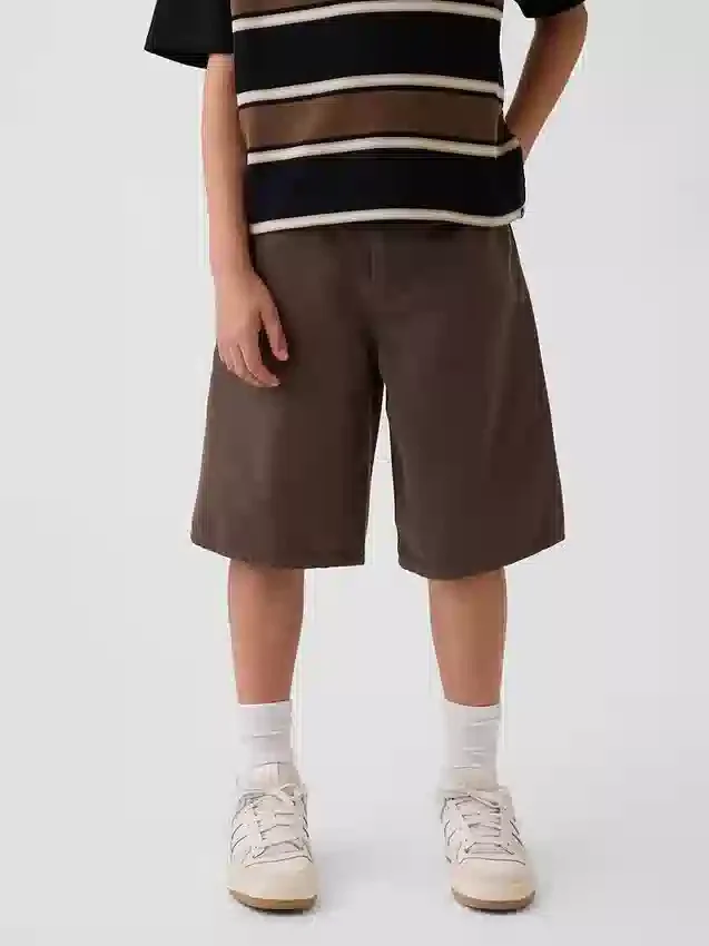 Baggy-Jeans-Shorts für Kinder