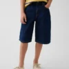 Baggy-Jeans-Shorts für Kinder