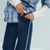 Baggy-Jeans-Shorts für Kinder