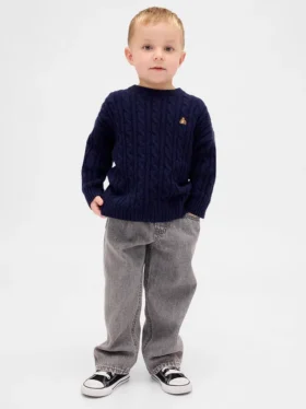 Baggy-Jeans zum Hineinschlüpfen für Baby & Kleinkind