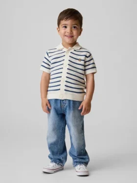 Baggy-Jeans zum Hineinschlüpfen für Baby & Kleinkind