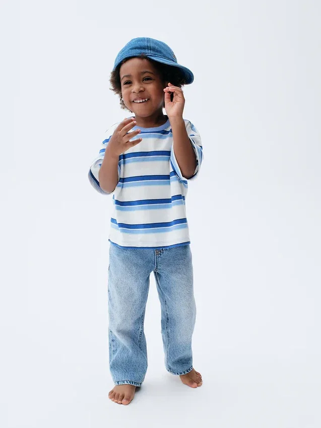 Baggy-Jeans zum Hineinschlüpfen für Baby & Kleinkind