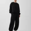 Baggy-Jogginghose mit mittlerer Leibhöhe aus Vintagesoft