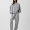 Baggy-Jogginghose mit mittlerer Leibhöhe aus Vintagesoft
