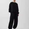 Baggy-Jogginghose mit mittlerer Leibhöhe aus Vintagesoft