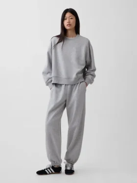 Baggy-Jogginghose mit mittlerer Leibhöhe aus Vintagesoft