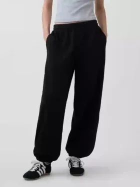 Baggy-Jogginghose mit mittlerer Leibhöhe aus Vintagesoft